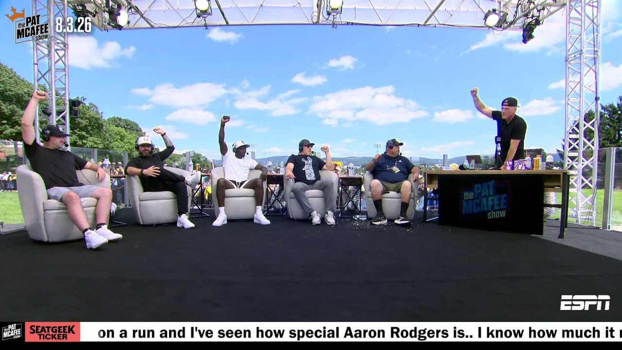 The Pat McAfee Show Live From Steelers Training Camp | Monday August 3rd 2026