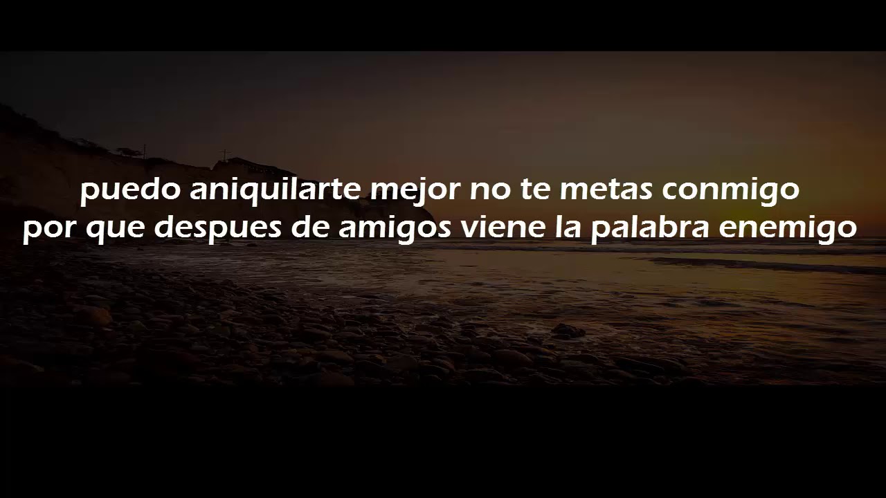 Conmigo no vas a poder instrumental de rap con letra//para que graben // LuisMc Rap