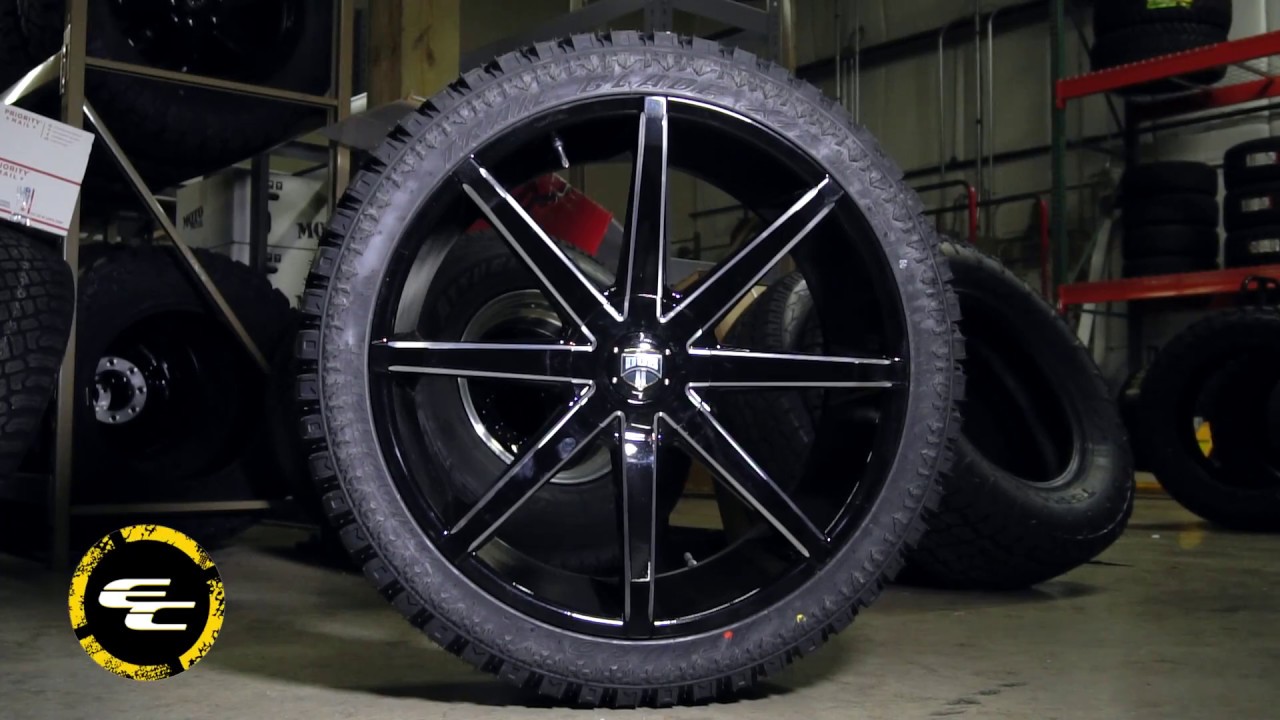 RealView - DUB Push S109 24x9.5 +30 Offset Wheel & Atturo Trail Blade XT 285/40R24 Tire