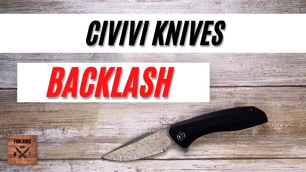 Civivi Baklash Damascus Pocketknife. Fablades Full Review