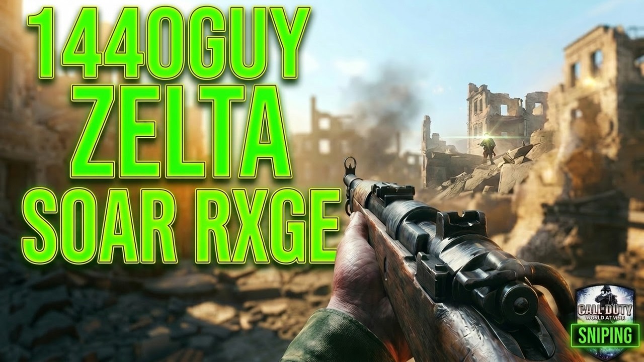 WAW Sniping Just Got Serious ft. Zelta & Soar Rxge 🎯 #callofduty #waw #nostalgia #1440Guy