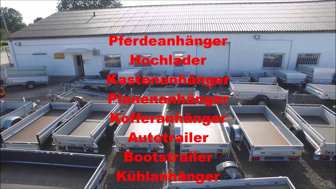 PKW Anh&auml;nger Center Ahrens in Stuhr bei Bremen Imagefilm www.pkw-anhaenger.center