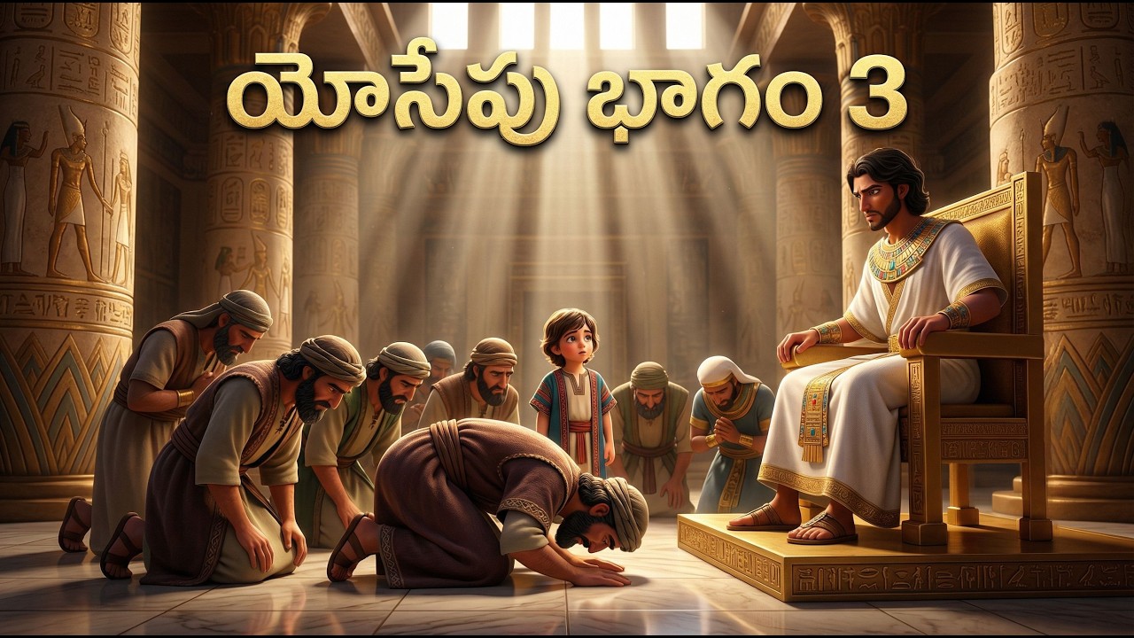 యోసేపు తెలుగు బైబిల్ కథ- Part 3
