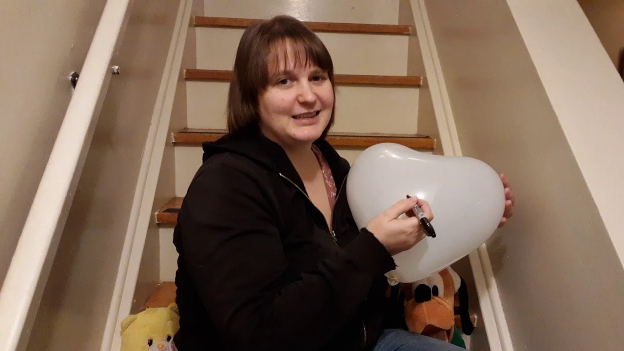 White Heart Balloon Art Fun