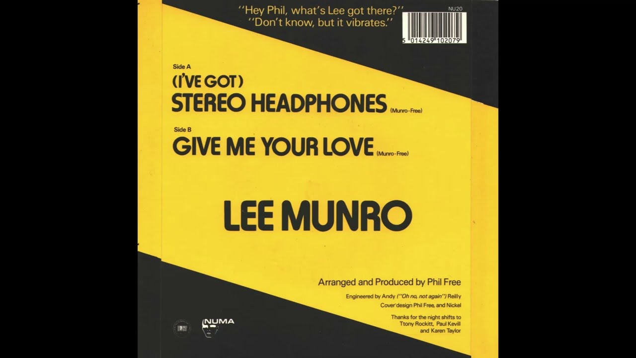 Lee Munro - Give Me Your Love (b-side 1986)