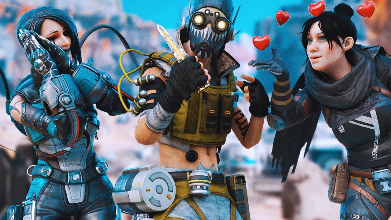 RIZZING E-GIRLS WITH MY MOVEMENT IN APEX LEGENDS (Apex Legends Season 18)