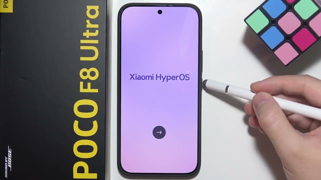 Poco F8 Ultra: первая настройка (все шаги)