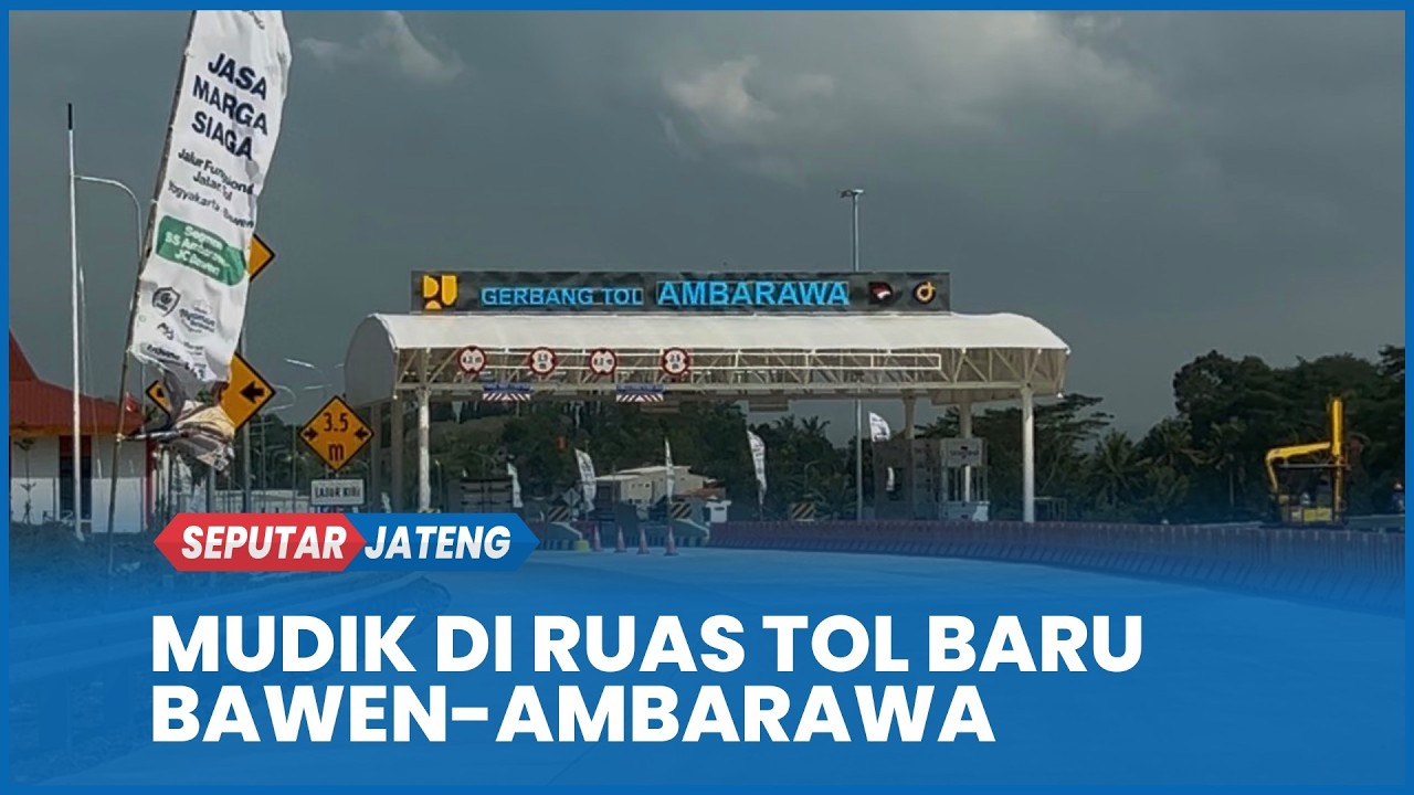 Keindahan Panorama Ruas Tol Baru Bawen-Ambarawa, Dibuka Fungsional untuk Mudik Lebaran 2026