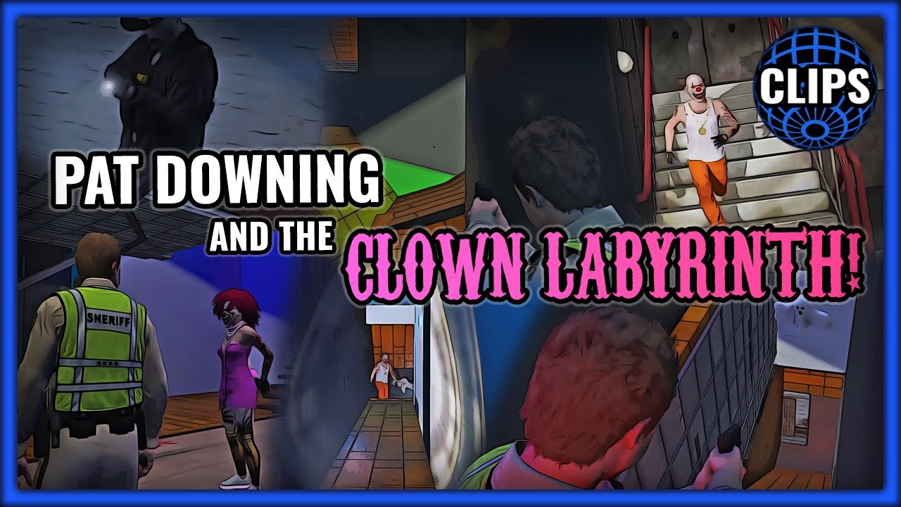PAT DOWNING & THE CLOWN LABYRINTH!