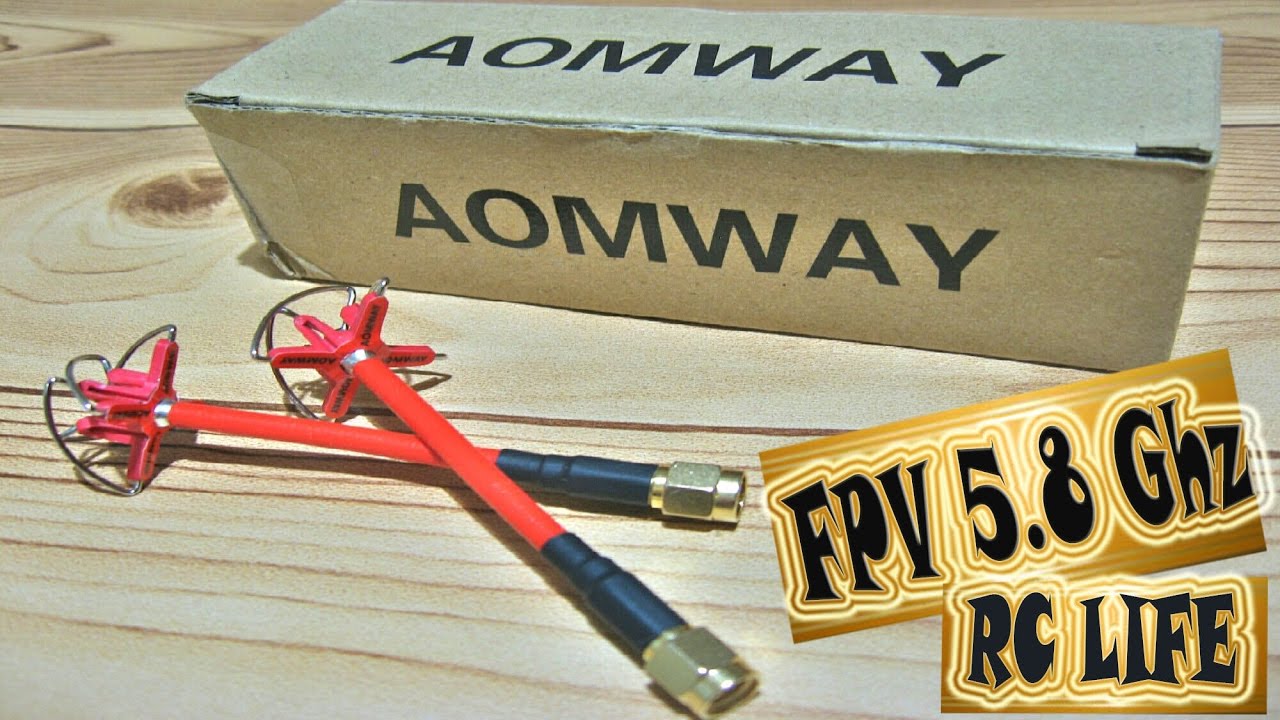 Отличные FPV антенны Aomway 5.8GHz