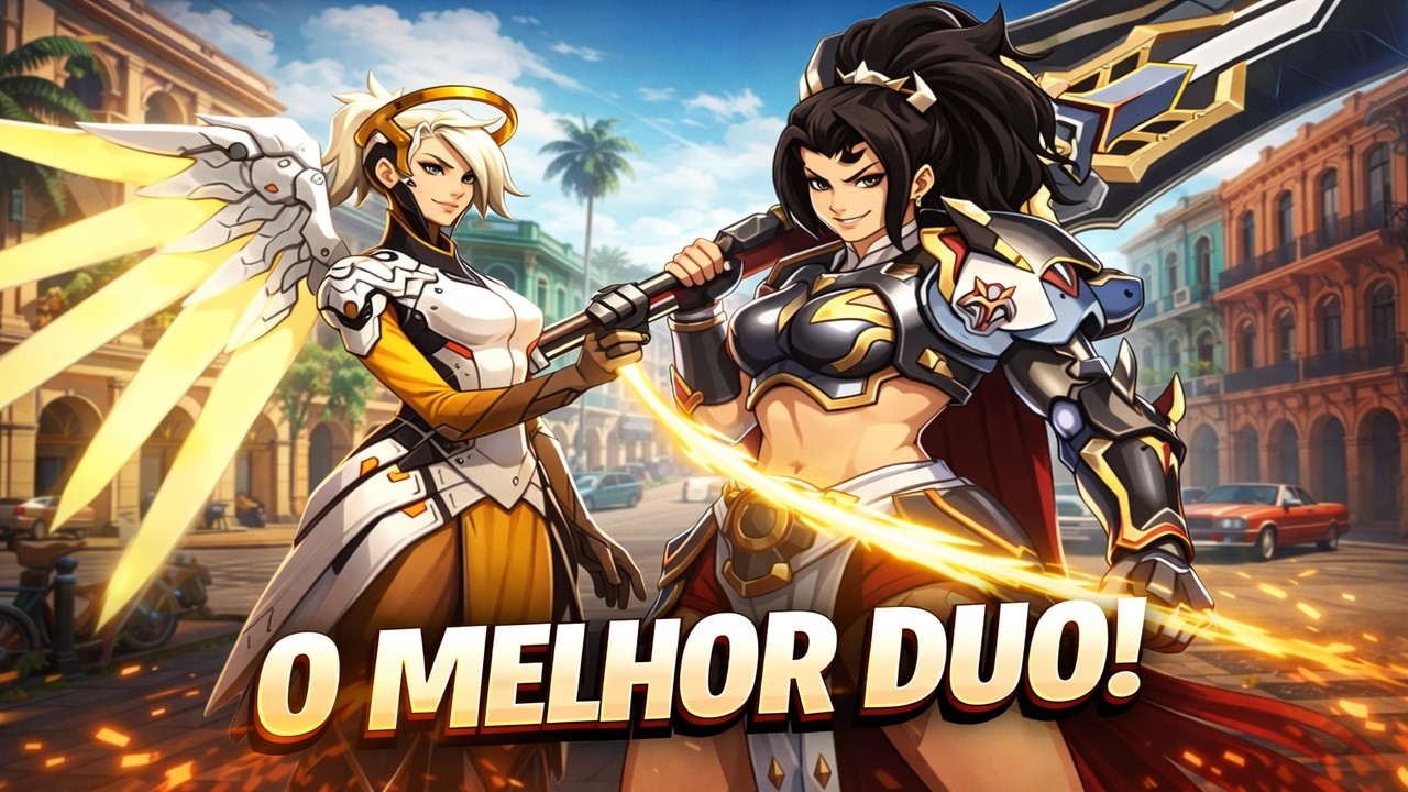 O DUO MAIS FORTE DO OVERWATCH AGORA
