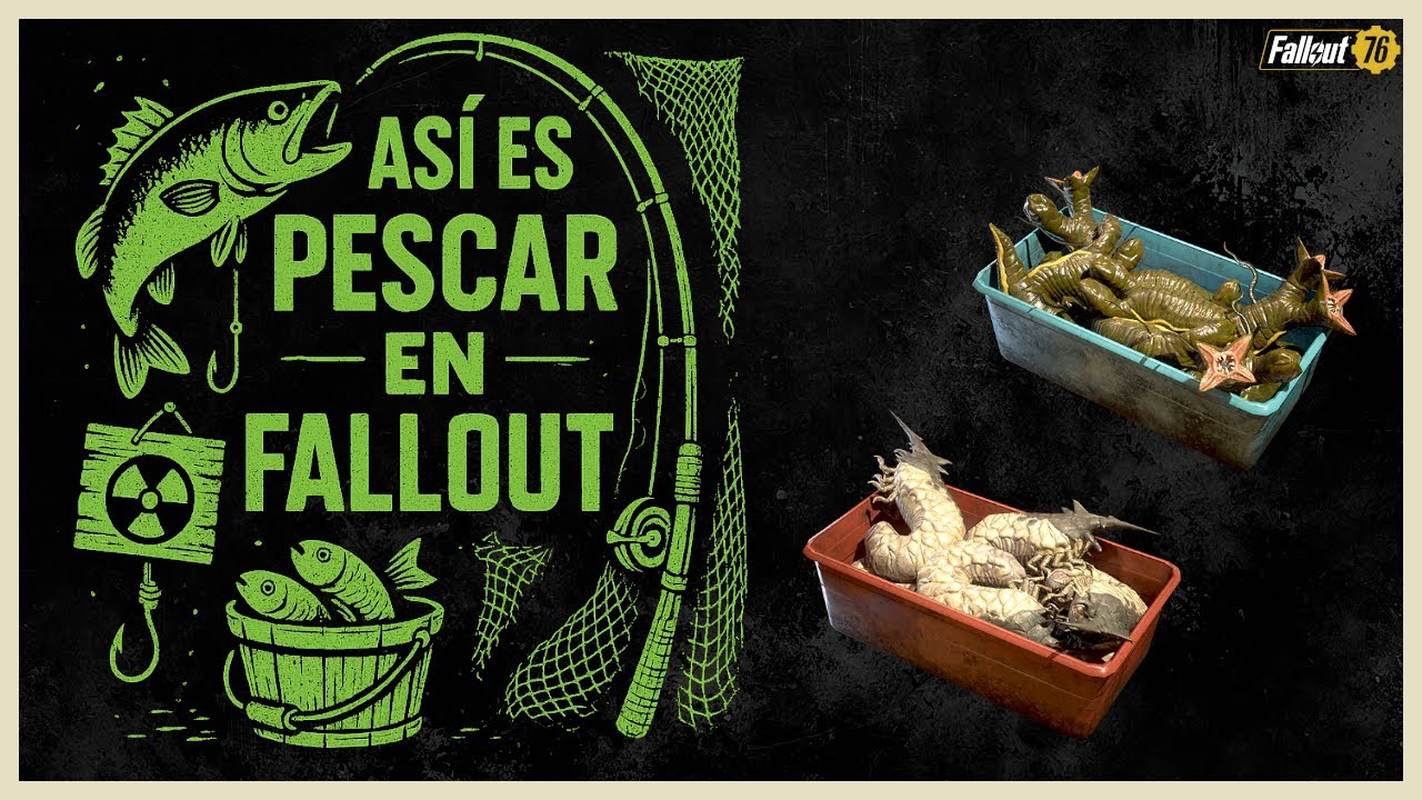 🎣 Llega la PESCA en FALLOUT 76  🎣