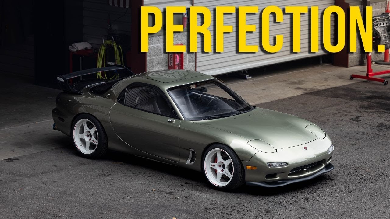 The Mazda RX7 Came out Absolutely Perfect