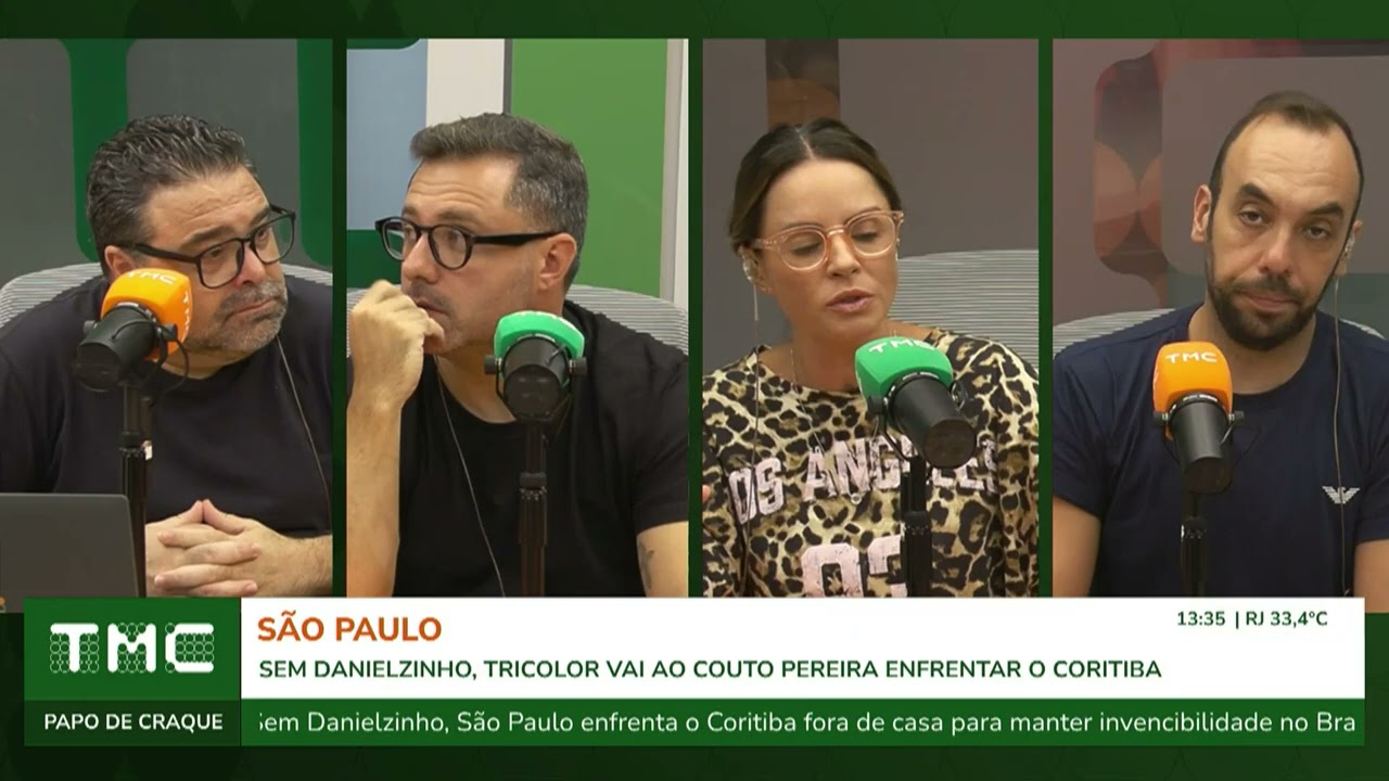 CAMPEONATO BRASILEIRO: SÃO PAULO E CORITIBA SE ENFRENTAM HOJE (25) ÀS 19H30