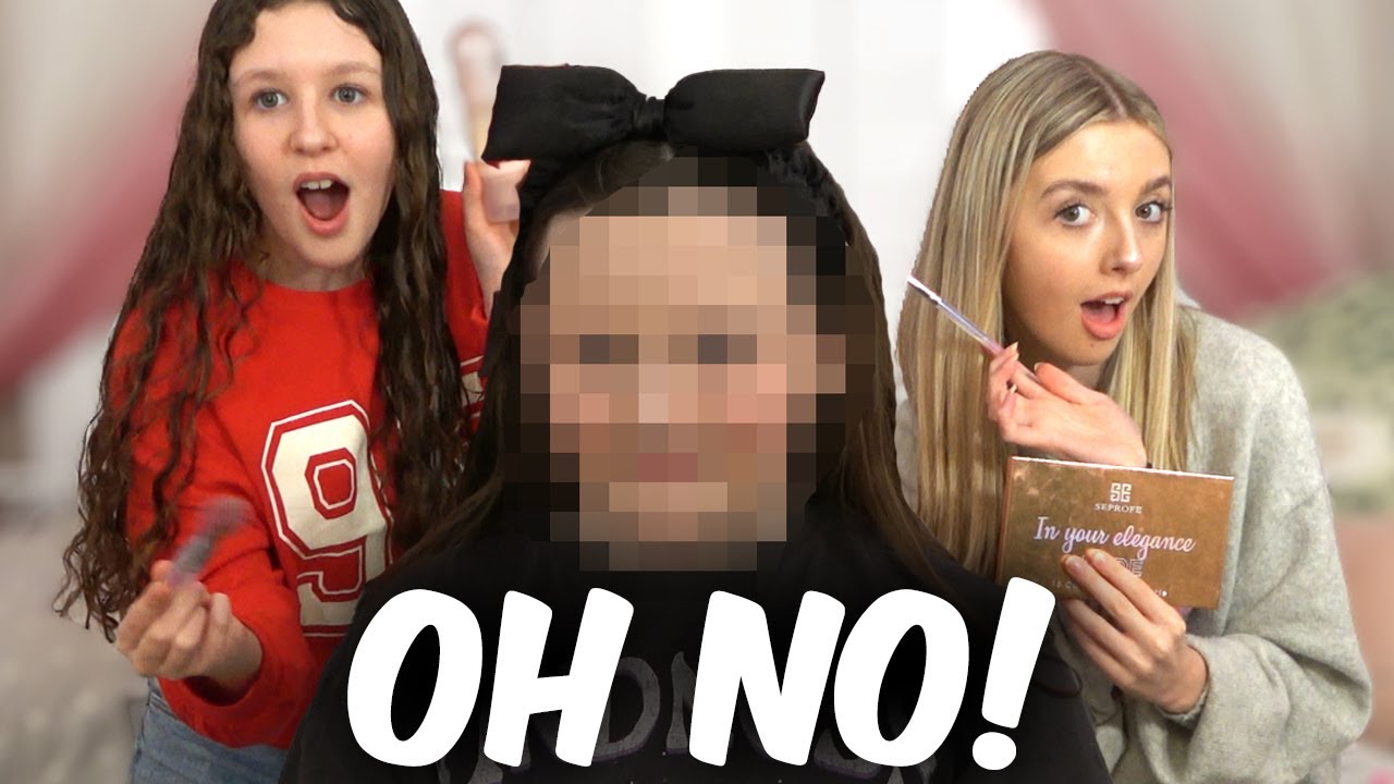 We Gave Our Little Sister A Makeover *DISASTER*