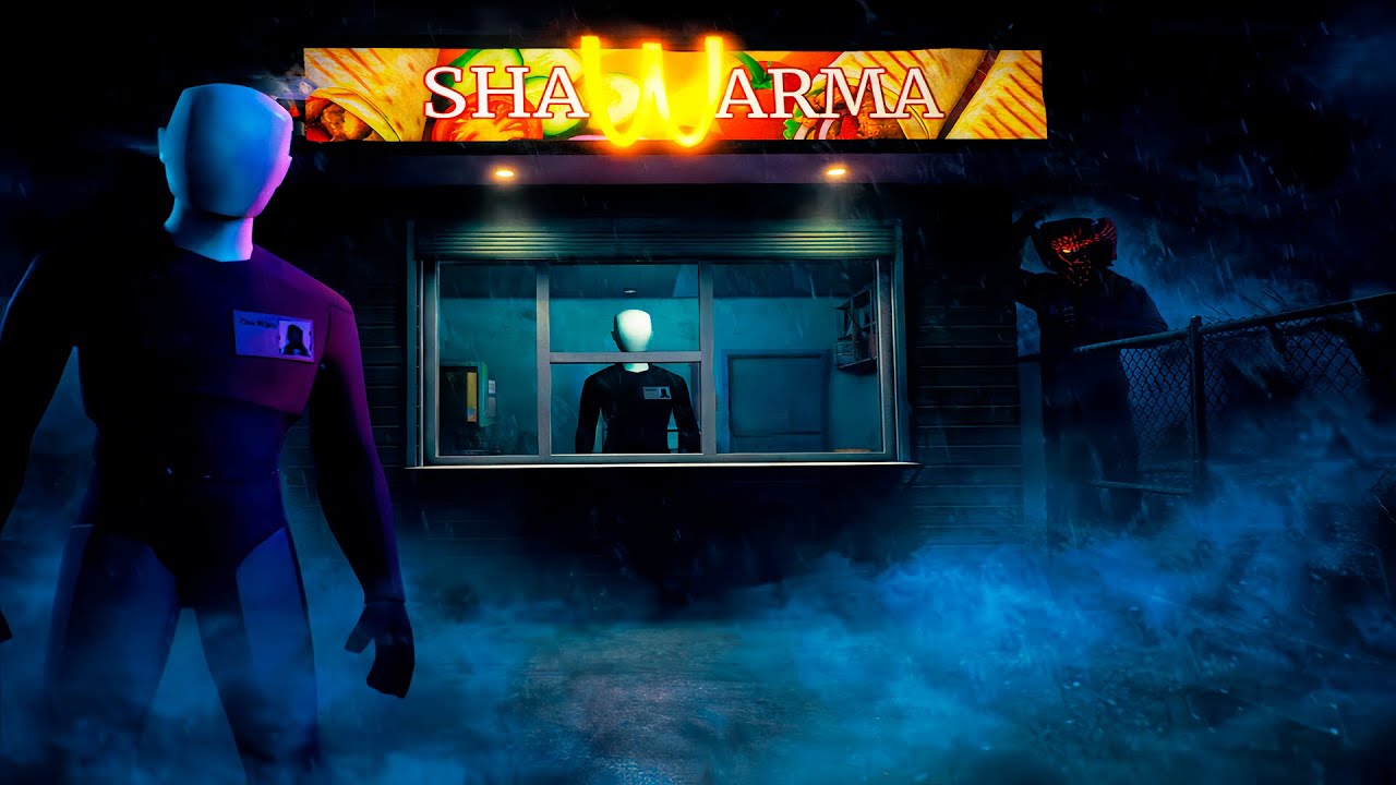 ЭТО ЖЕ ОБЫЧНАЯ ШАУРМИЧНАЯ?.. РАЗВЕ НЕТ?..(Scary Shawarma Kiosk: the ANOMALY)