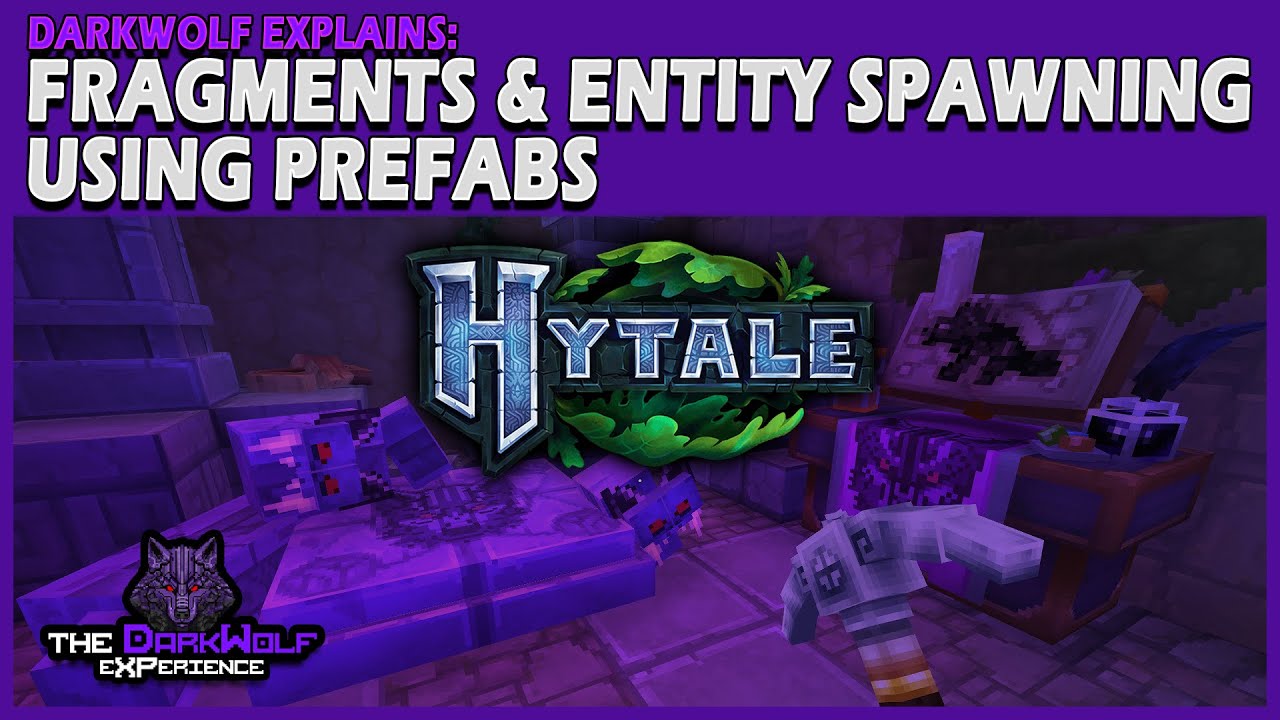 Hytale MOB Spawning With Fragments And Prefabs - Modding Explained #hytale #spawning #modding