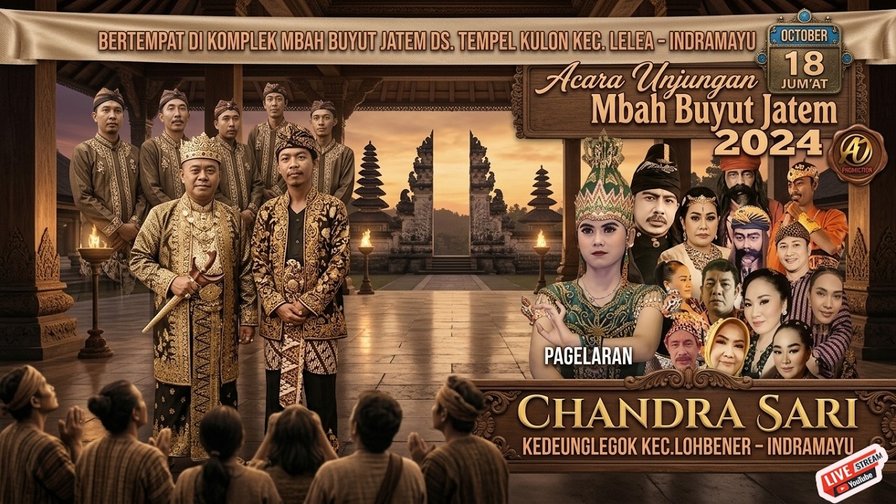 🔴 LIVE MALAM SANDIWARA CHANDRA SARI  (DELAY)