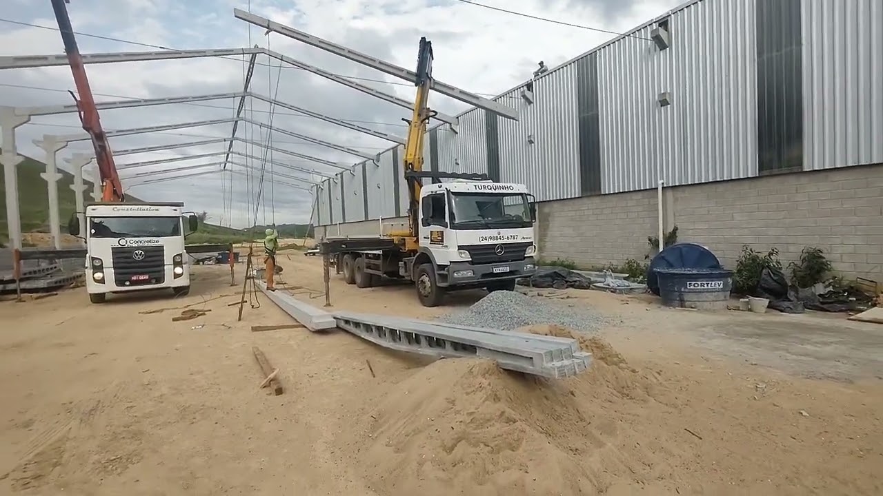 Dicas para montagem de pré moldado.