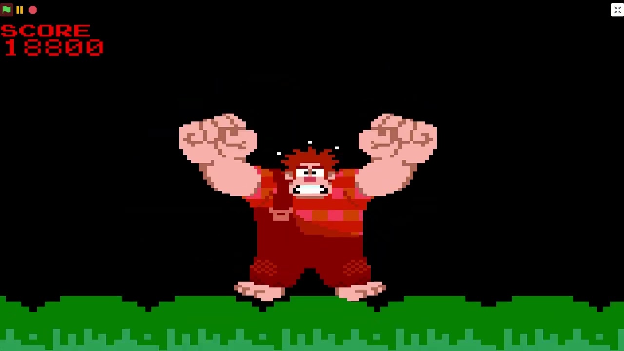 [v1] Fix It Felix JR from Wreck It Ralph movie Remade On Scratch