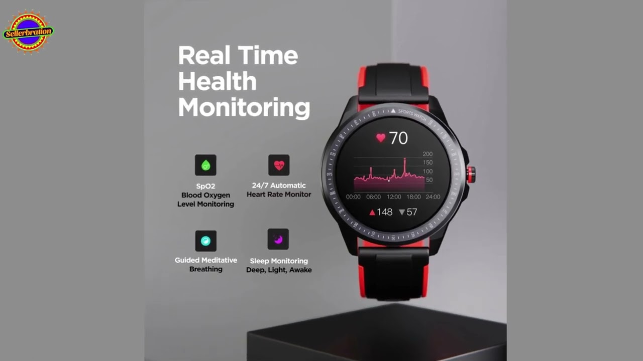 Buy boAt Flash Edition Smart Watch - Best Offer Price - Best Sports Smart Watch.
