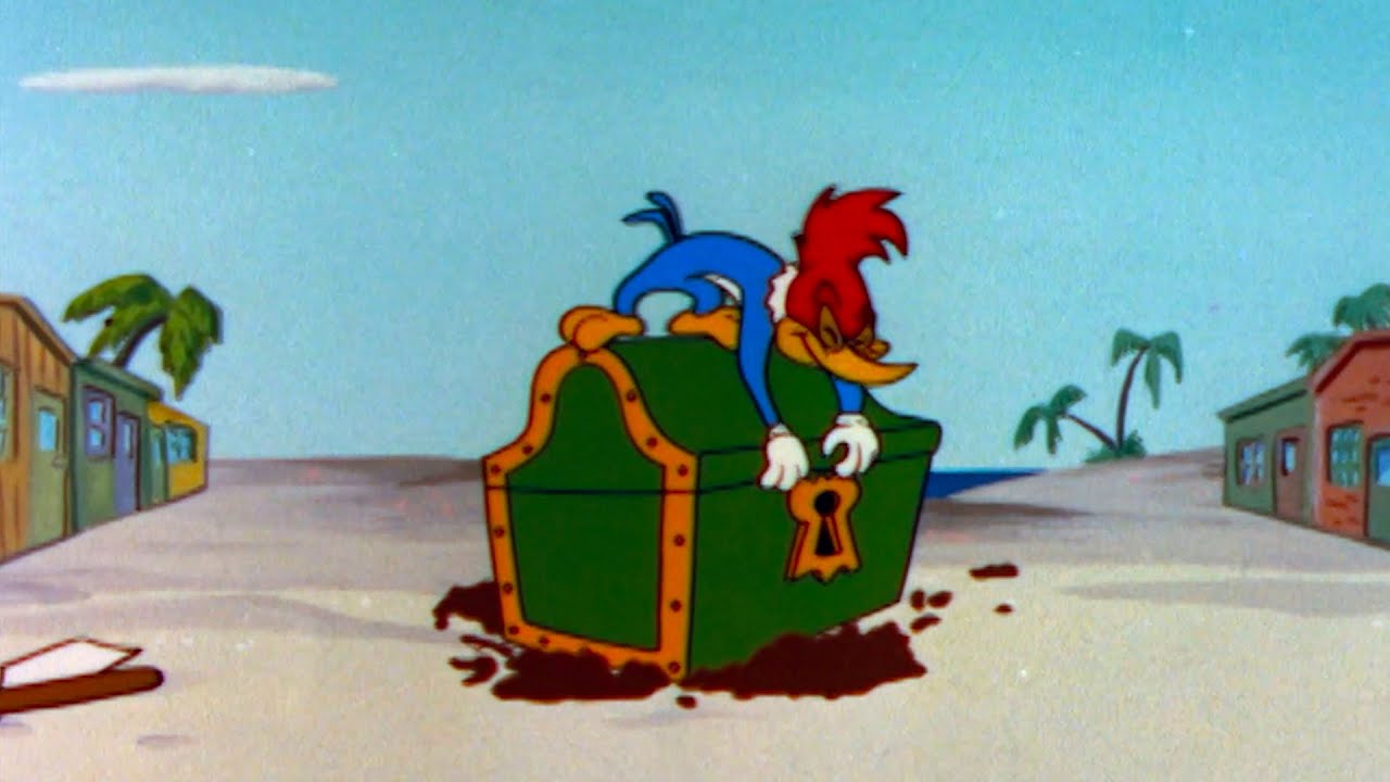 Pica-Pau Encontra um Baú do Tesouro! | Pica-Pau em Português