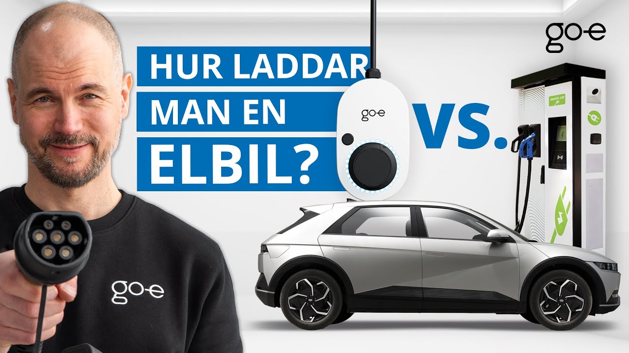 Hur laddar man en elbil? Tips och r&aring;d f&ouml;r nyb&ouml;rjare! #goe #elbil