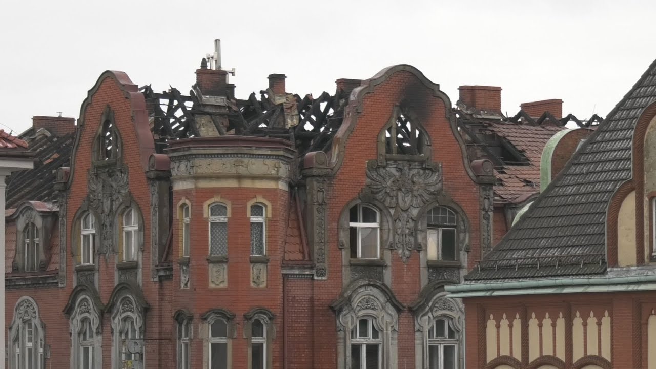 POŻAR KAMIENICY POD ORŁEM