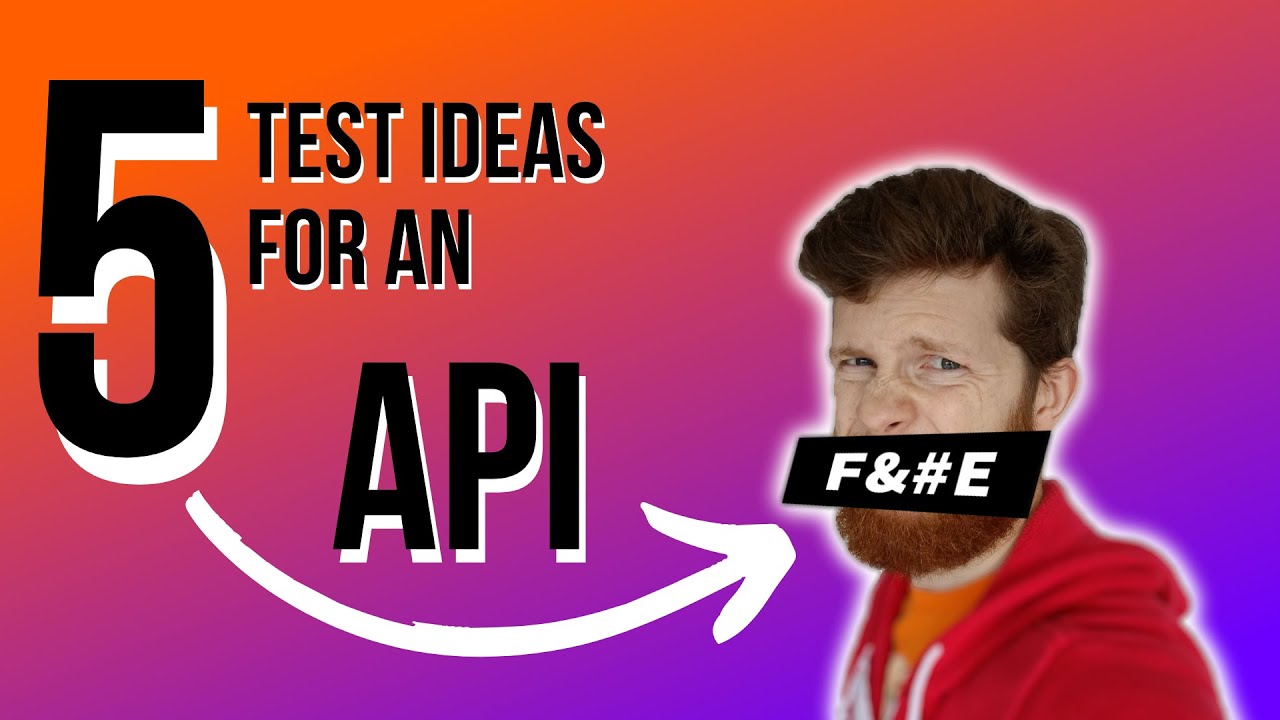 5 most important things to test in your API. Helpful testing ideas.