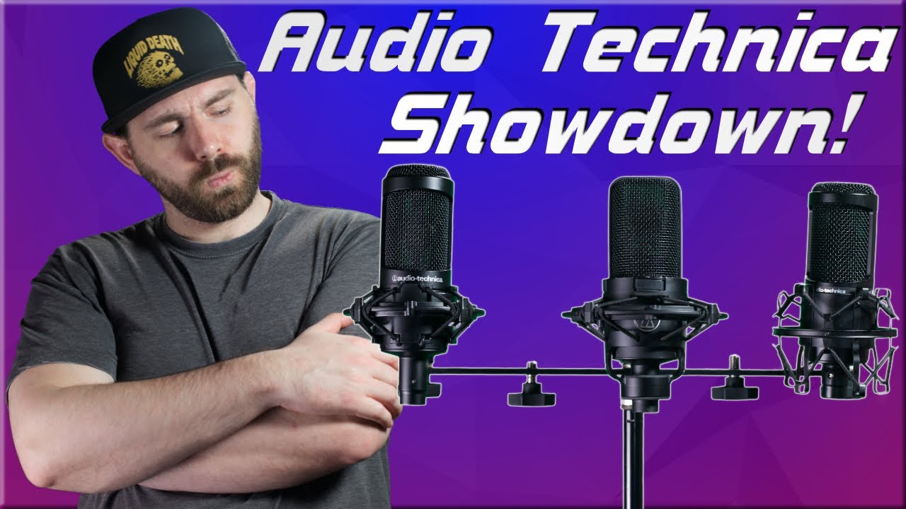 Audio Technica Battle Royal! (AT2020 vs AT2035 vs AT4040)