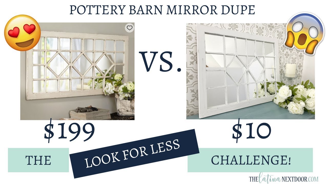 Look for Less Challenge July 2018 -  Pottery Barn Dupe