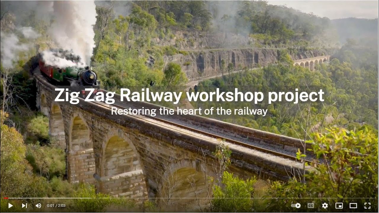 Zig Zag Railway workshop project - restoring the heart of the railway