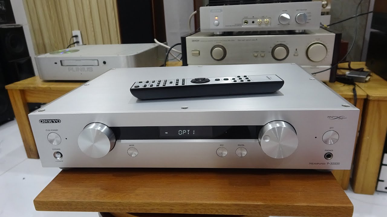 ONKYO P3000R Pre kiêm DAC hi end niềm mơ ước thiết bị hi end giá rẻ đã có-tuyệt đẹp