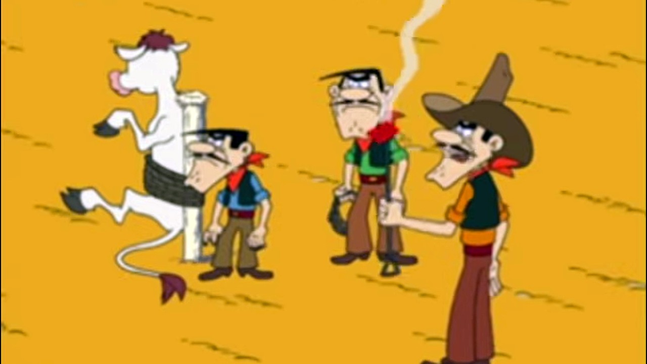 🐑🧍 Die Daltons arbeiten auf einer Ranch 🌽🐄 - Lucky Luke Kompilation