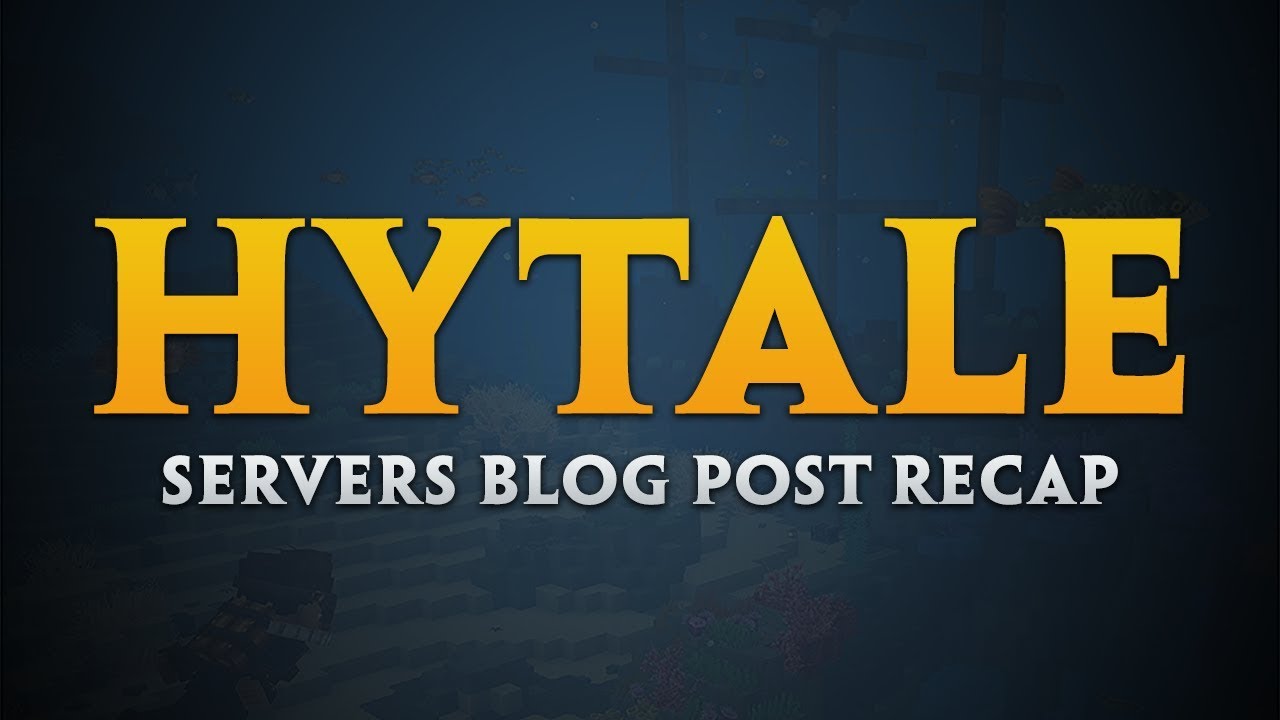 Hytale Blog Post Overview - Server Technology