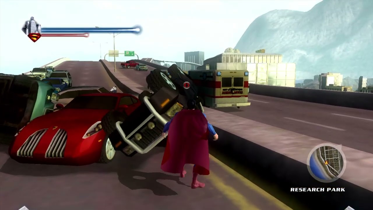 Superman Returns Gameplay Part 4 (Xbox 360)