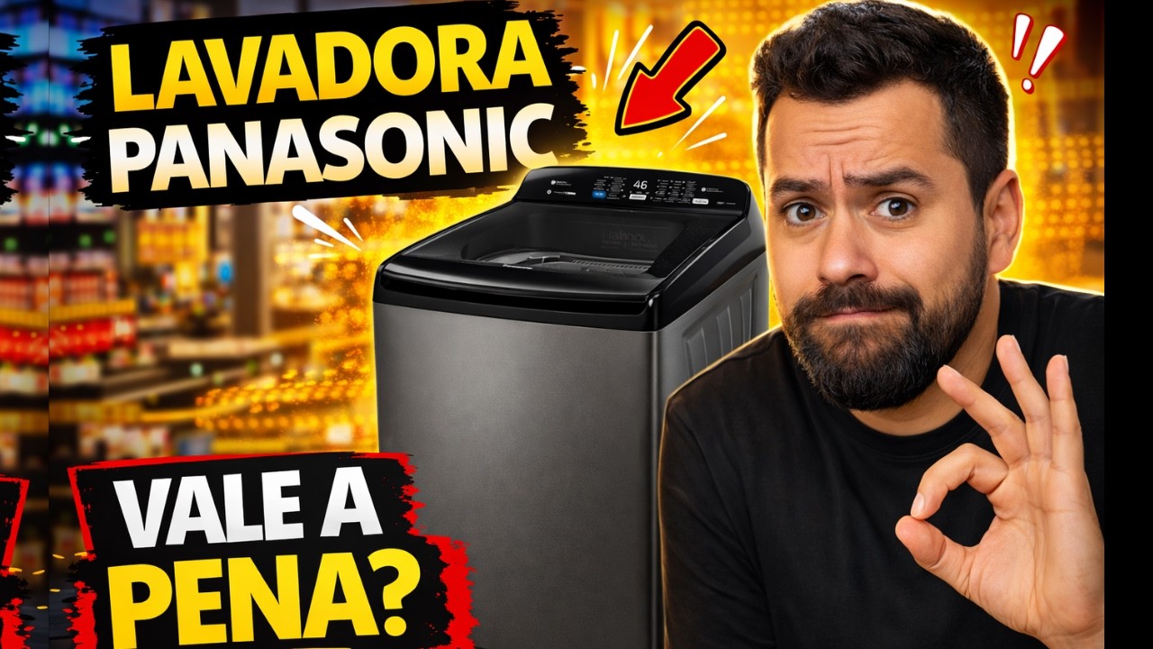Máquina de Lavar Roupas Panasonic 18kg – Teste Completo, Review e Vale a Pena?