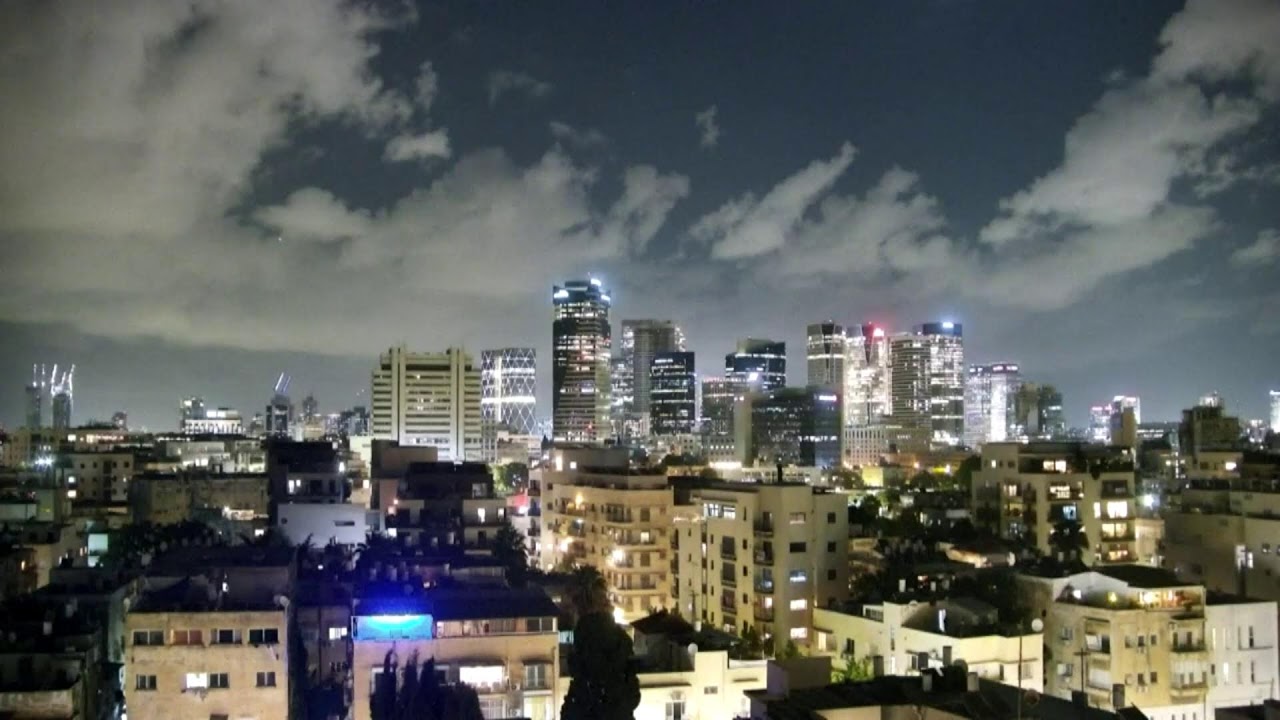 WATCH LIVE: Tel Aviv skyline