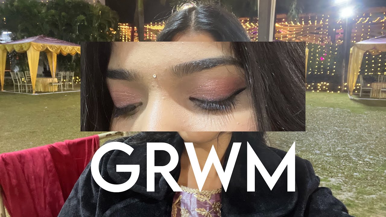 Get ready with me for a shaadi 💍 | Indian wedding GRWM ✨