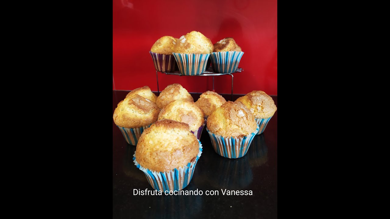 MAGDALENAS DE NATA con COPETE  ** Monsieur cuisine Smart, Connect y Plus**
