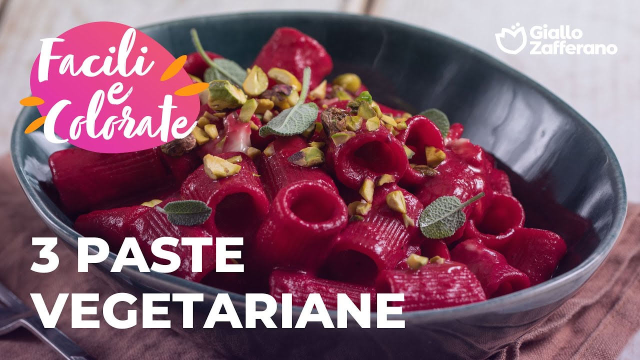 3 RICETTE di PASTE VEGETARIANE🌿 SAPORITE e CREMOSE!🤟💚
