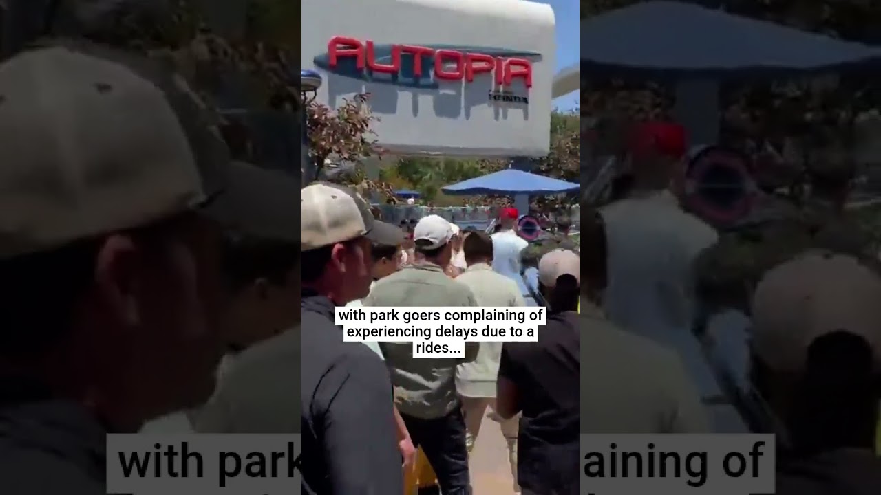 Protesters gather at Disneyland as JD Vance visits resort with family