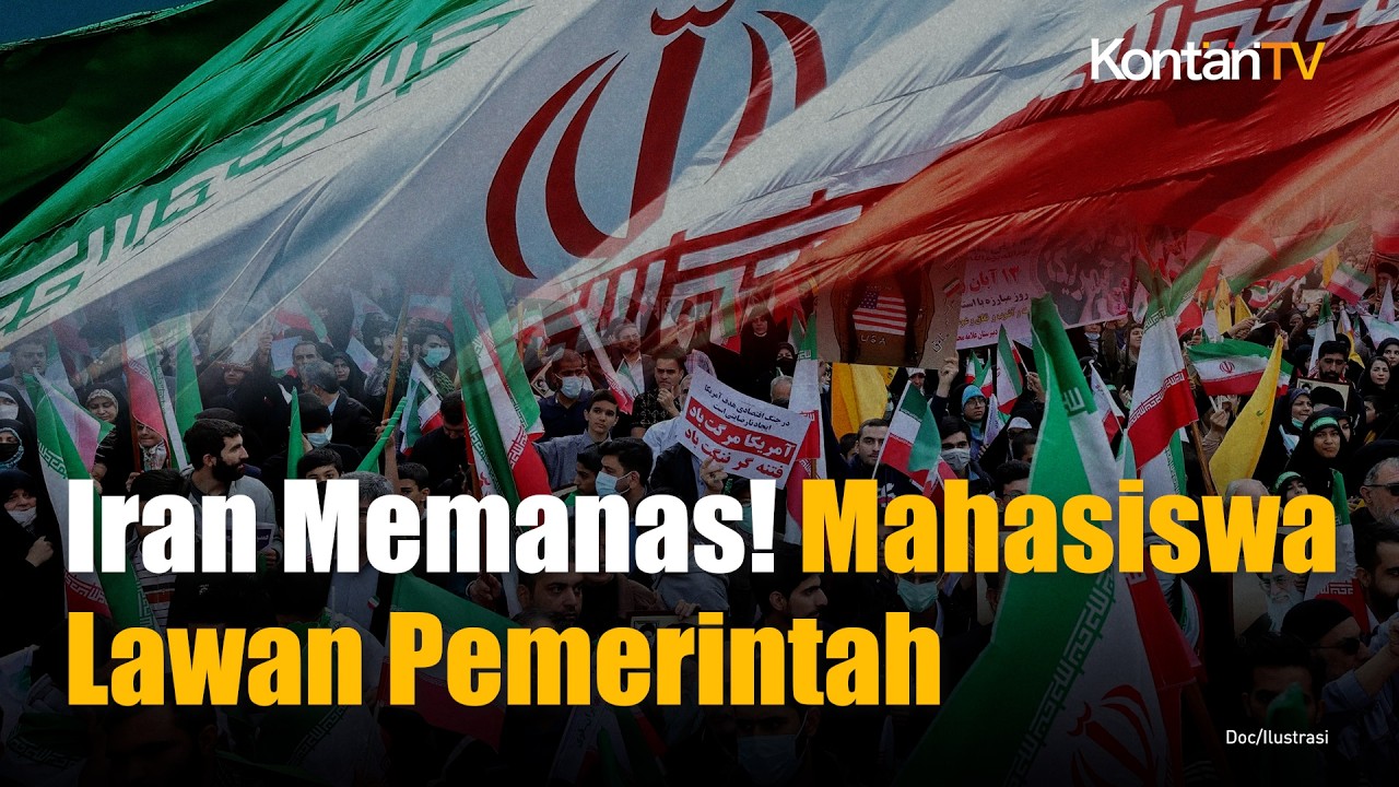 Demo Iran Kembali Pecah! Mahasiswa Turun ke Jalan, Ketegangan dengan AS Memanas