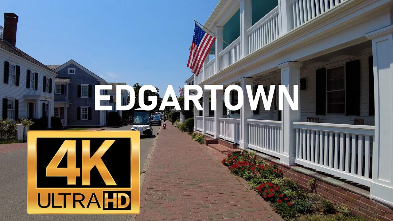 Edgartown Martha's Vineyard Walking Tour MVVACATION.com [4K]