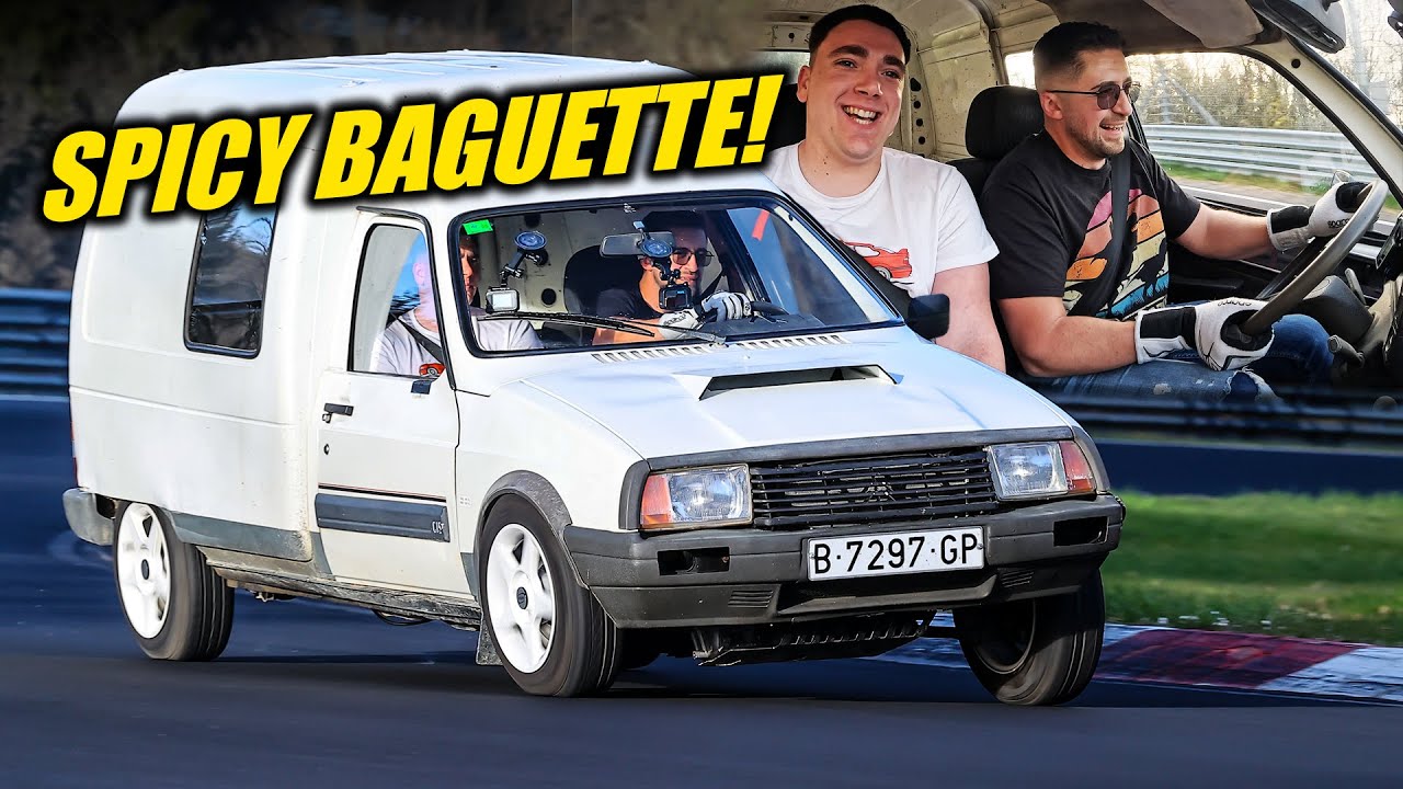ON THE LIMIT in Citroen C15 du Seigneur 🤣 // Nürburgring