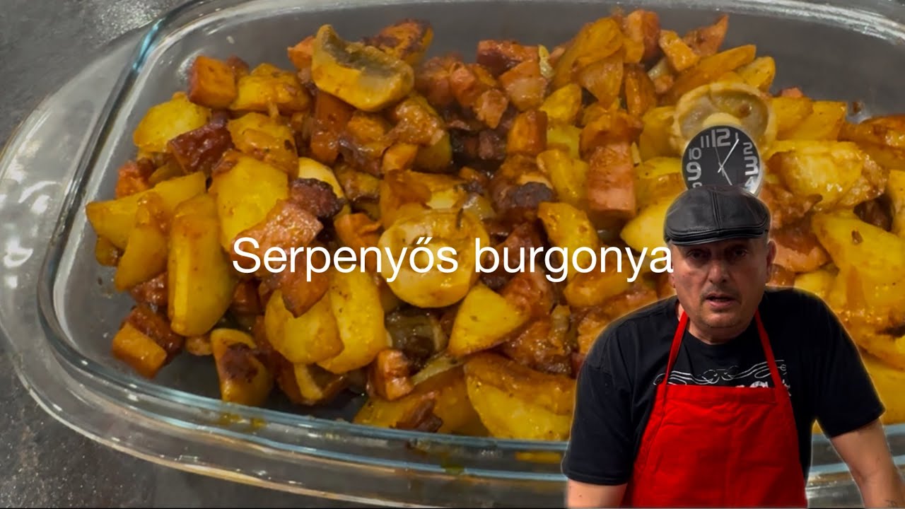 Any&oacute;s - S&oacute; konyh&aacute;ja (Serpenyős burgonya) 🥔🥔🥩🥩