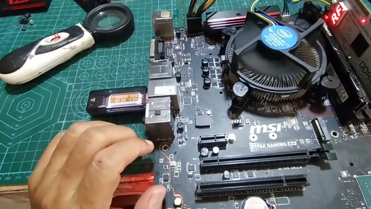 USB OVER CURRENT pada MOBO MSI