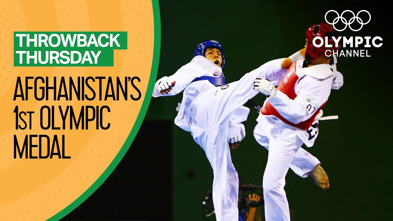 Rohullah Nikpai wins first Afghanistan Olympic Medal at Beijing 2008 | Throwback Thursday