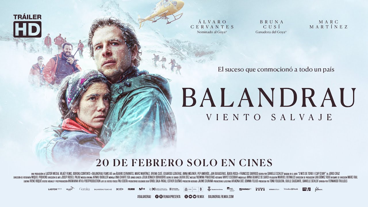 BALANDRAU, VIENTO SALVAJE. Tráiler oficial. 20 de febrero en cines.