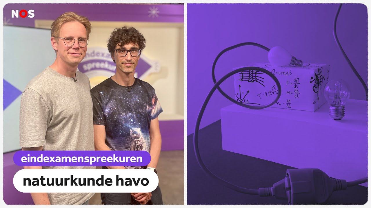 Examenspreekuur natuurkunde havo met Boemlauw Natuurkunde